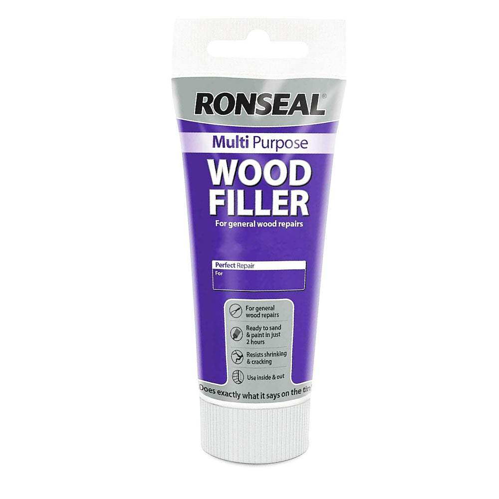 RONSEAL MULTI PURPOSE WOOD FILLER NATURAL 100G