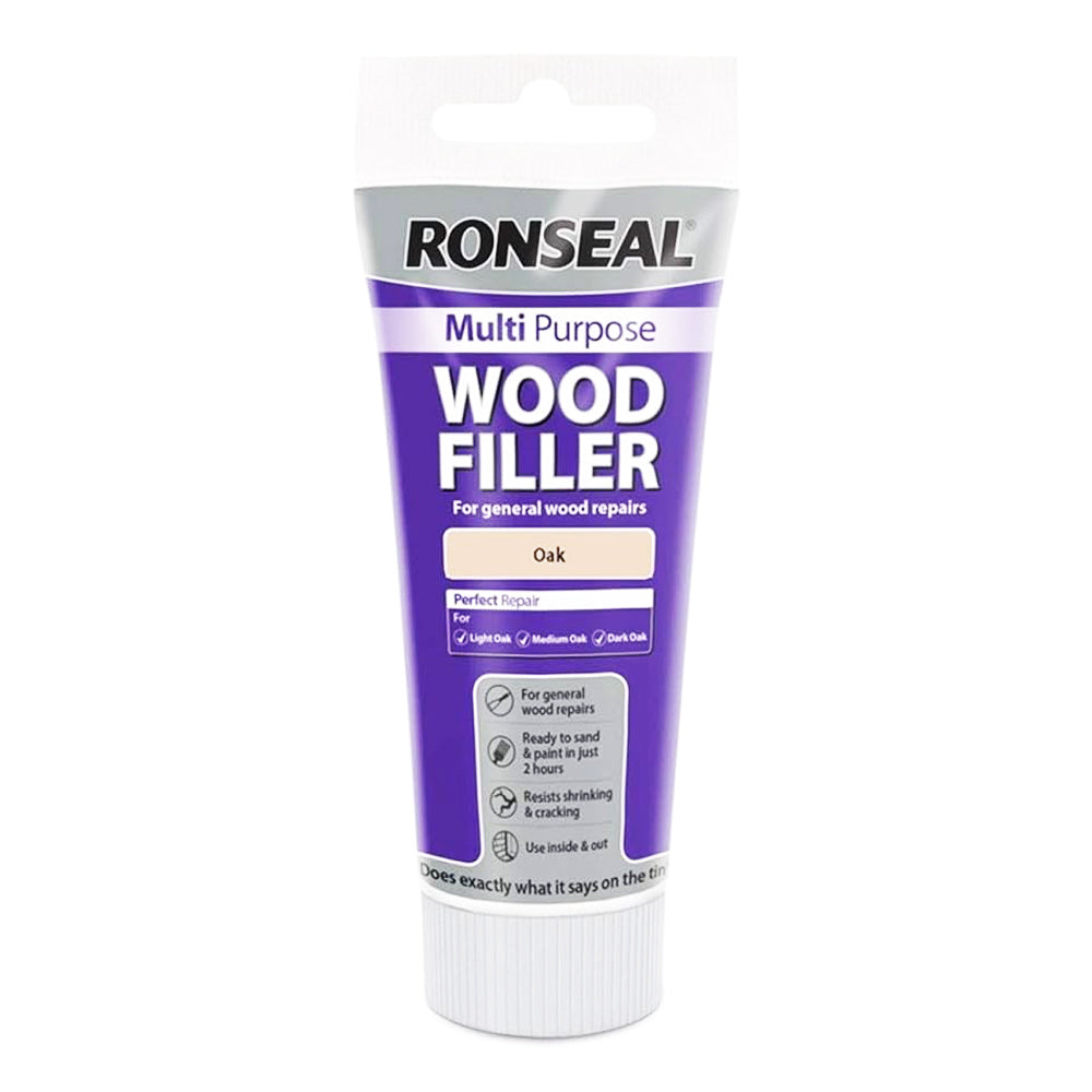 RONSEAL MULTI PURPOSE WOOD FILLER OAK 100G