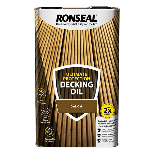 RO ULTIMATE DECKING OIL DARK OAK 5.0LT