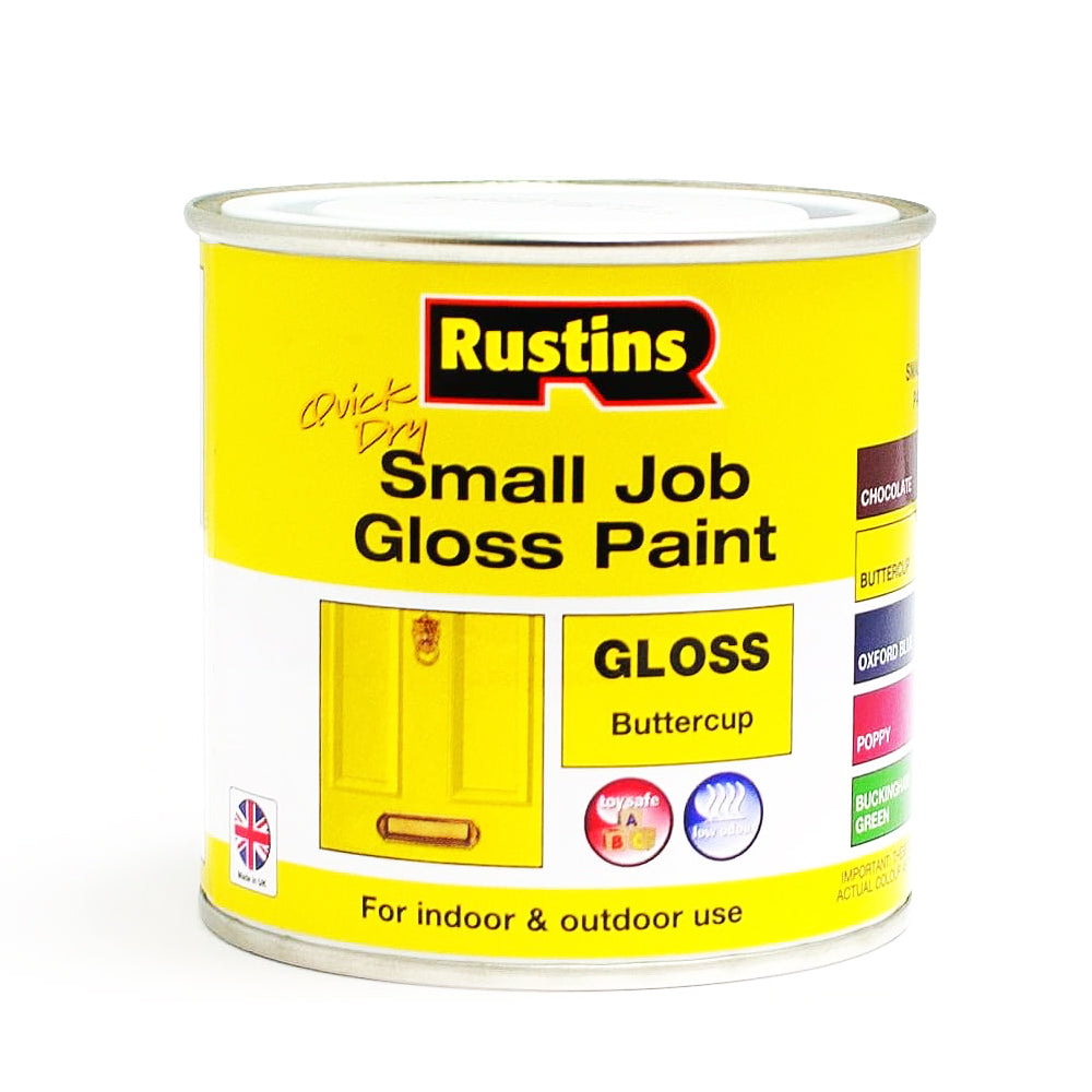 RU SMALL JOB GLOSS PAINT BUTTERCUP .25L