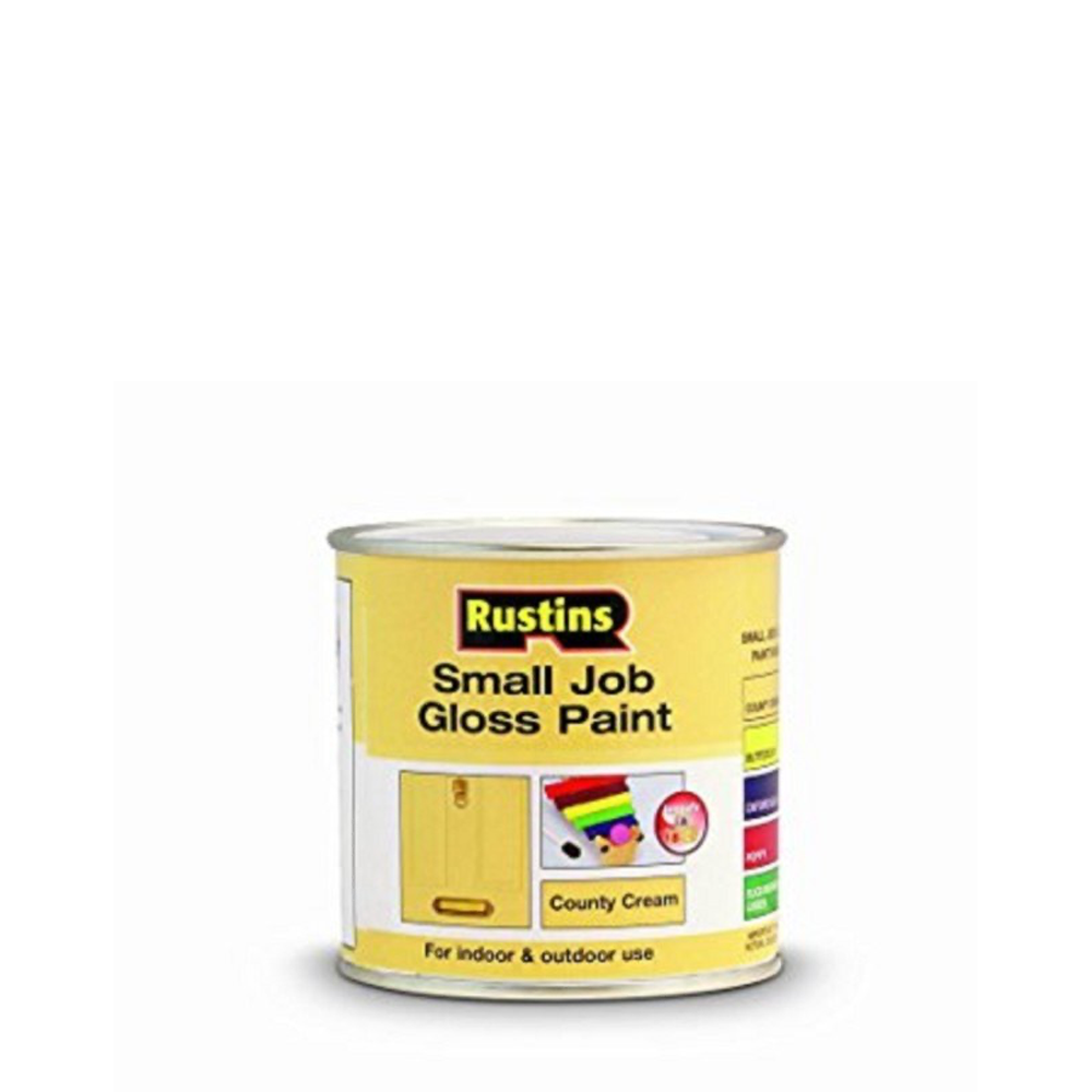 RU SMALL JOB GLOSS PAINT COUNTY CREAM .25L