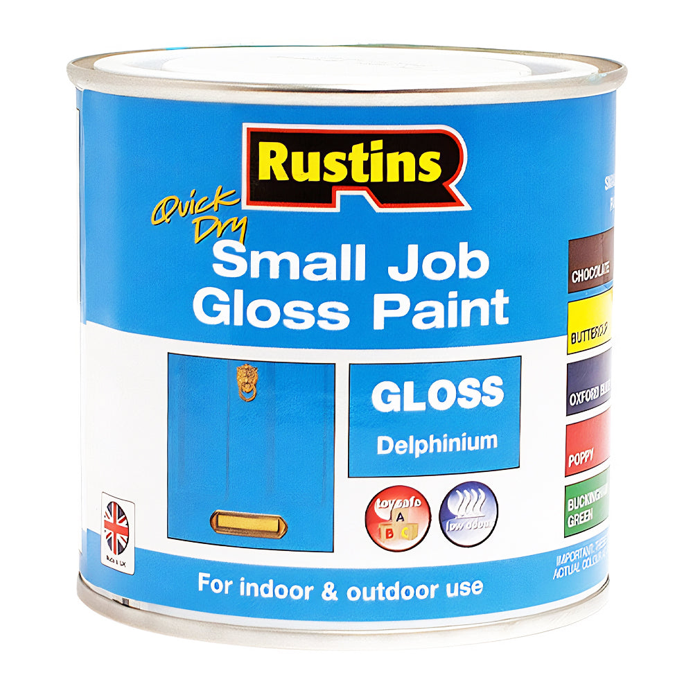 RU SMALL JOB GLOSS PAINT DELPHINIUM .25L