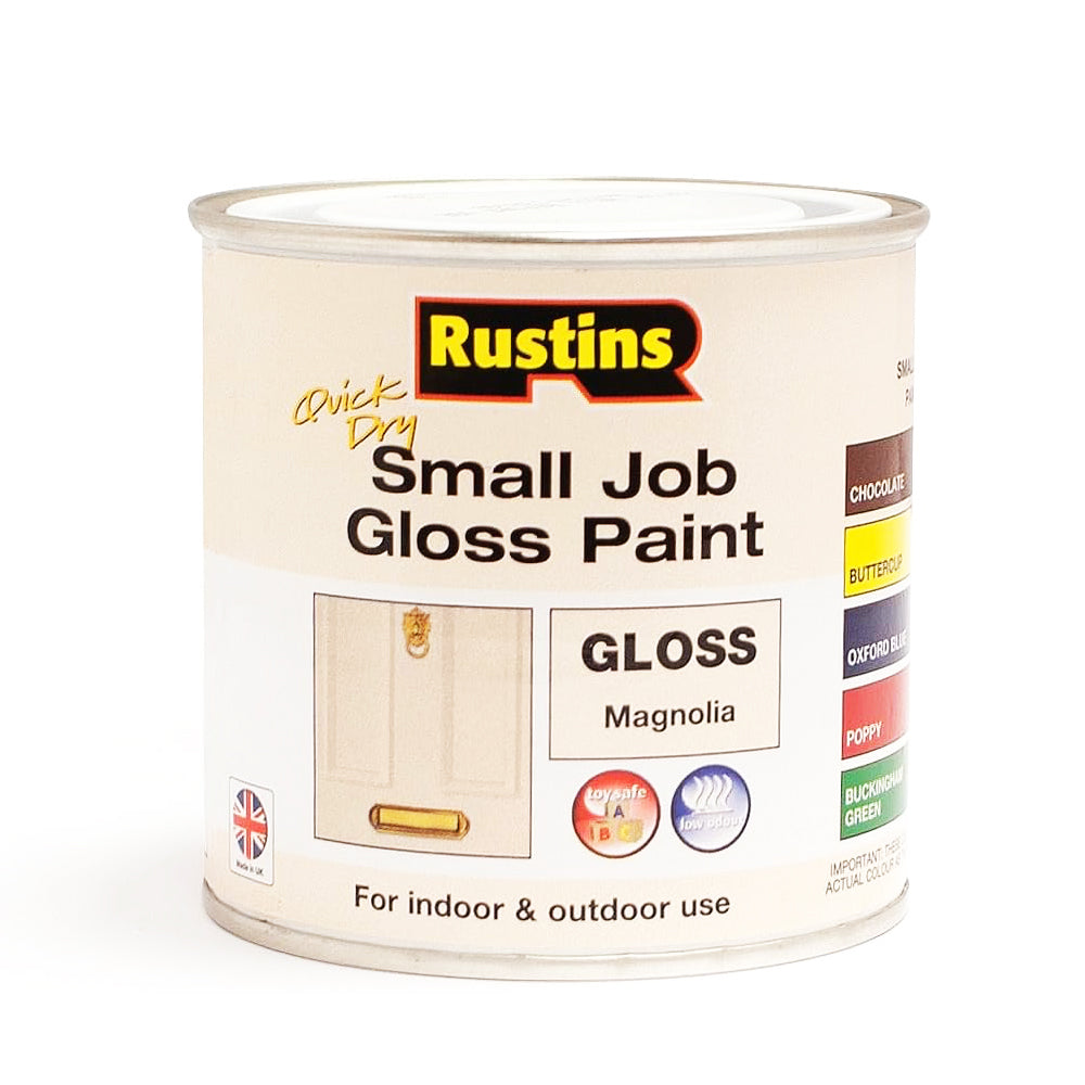 RU SMALL JOB GLOSS PAINT MAGNOLIA .25L