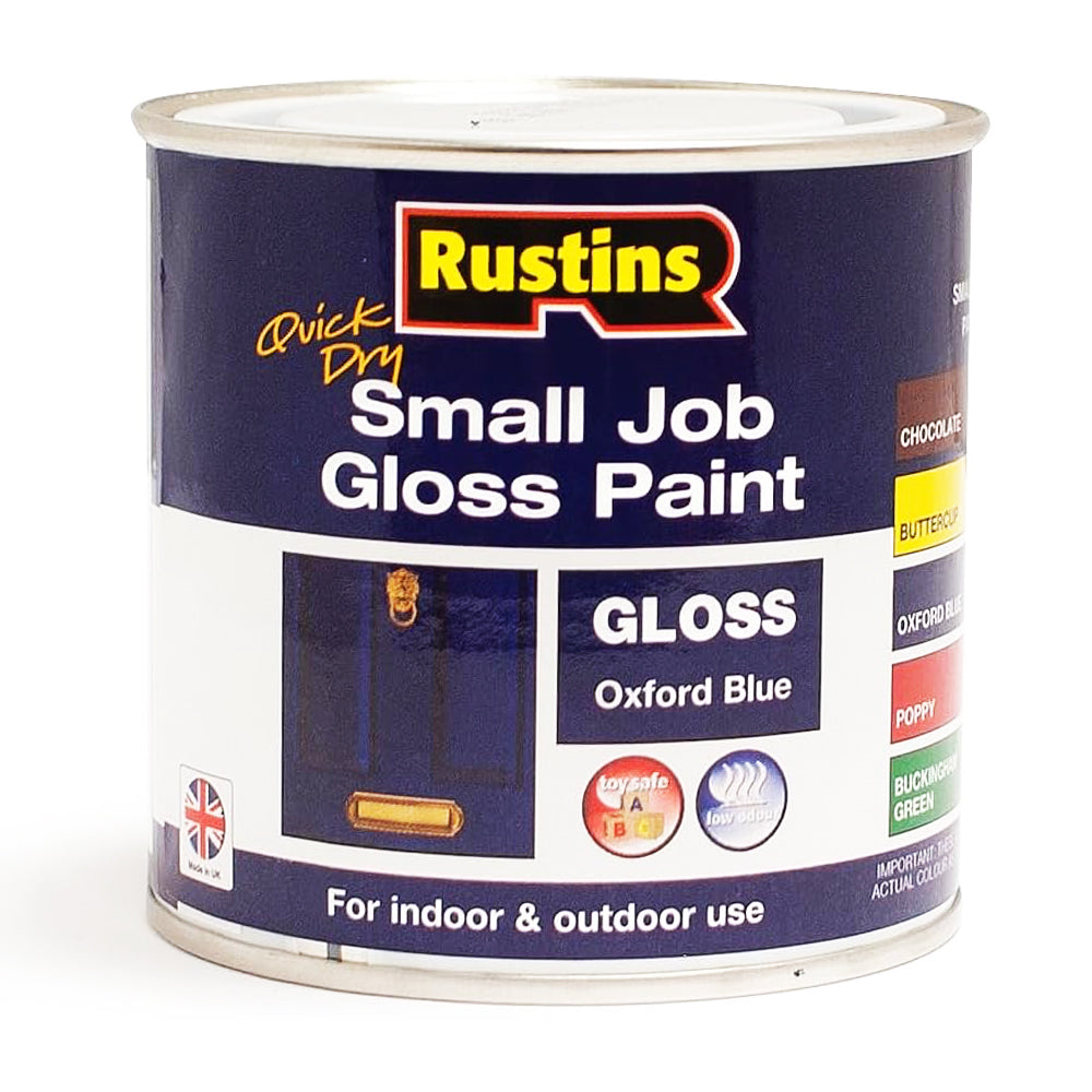 RU SMALL JOB GLOSS PAINT OXFORD BLUE .25L