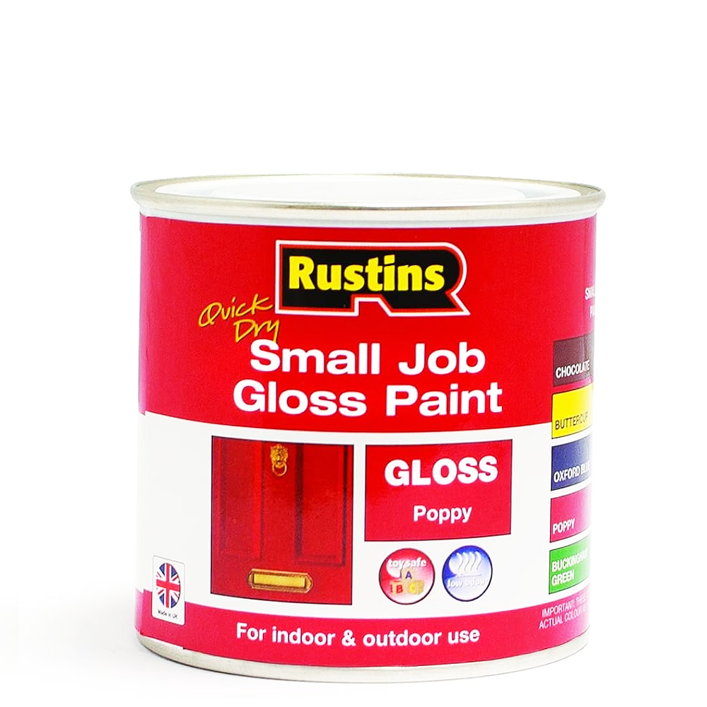 RU SMALL JOB GLOSS PAINT POPPY .25L