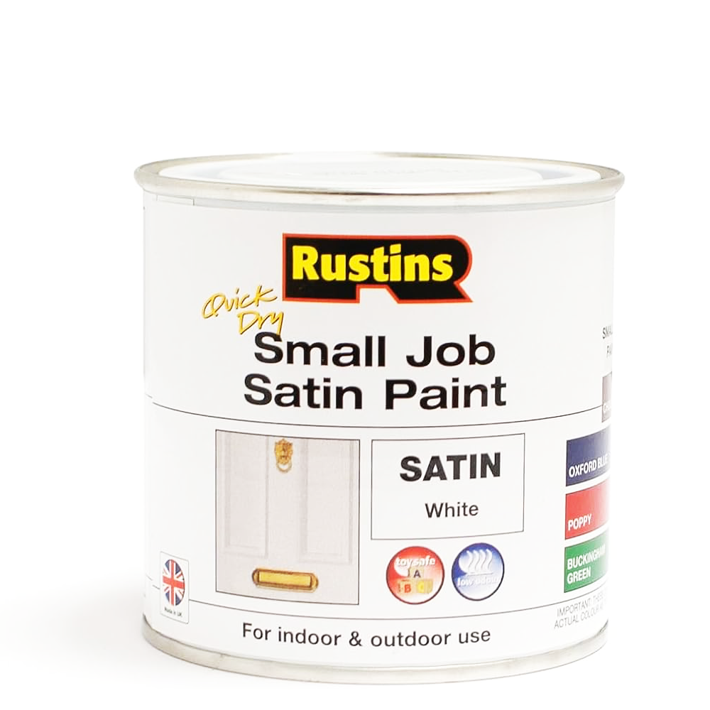 RU SMALL JOB GLOSS PAINT WHITE .25L