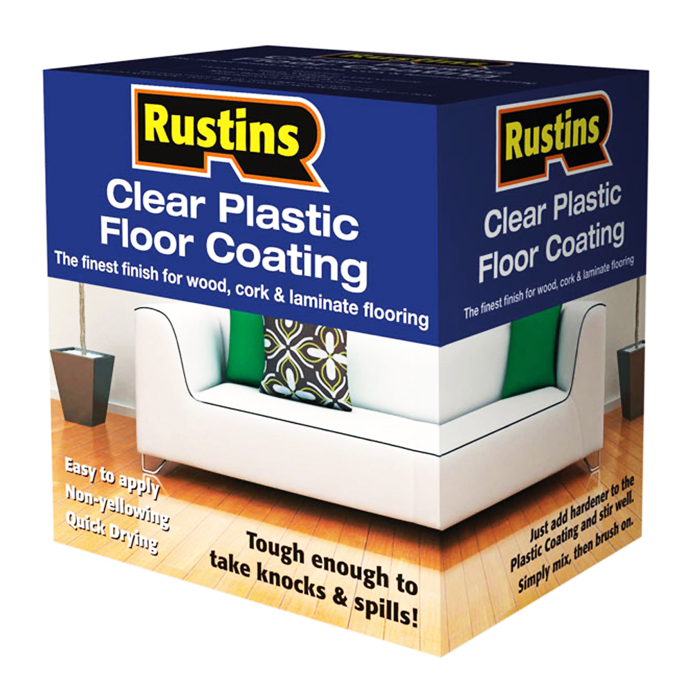 RUSTINS PLASTIC FLOOR COATING SATIN 1L