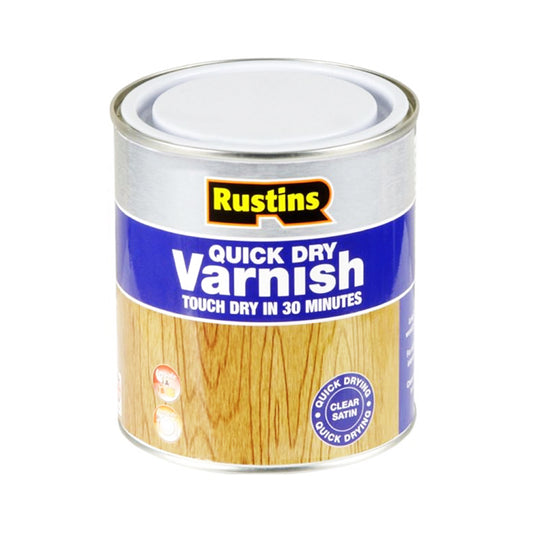 RUSTINS Q.D VARNISH SATIN CLEAR 5L