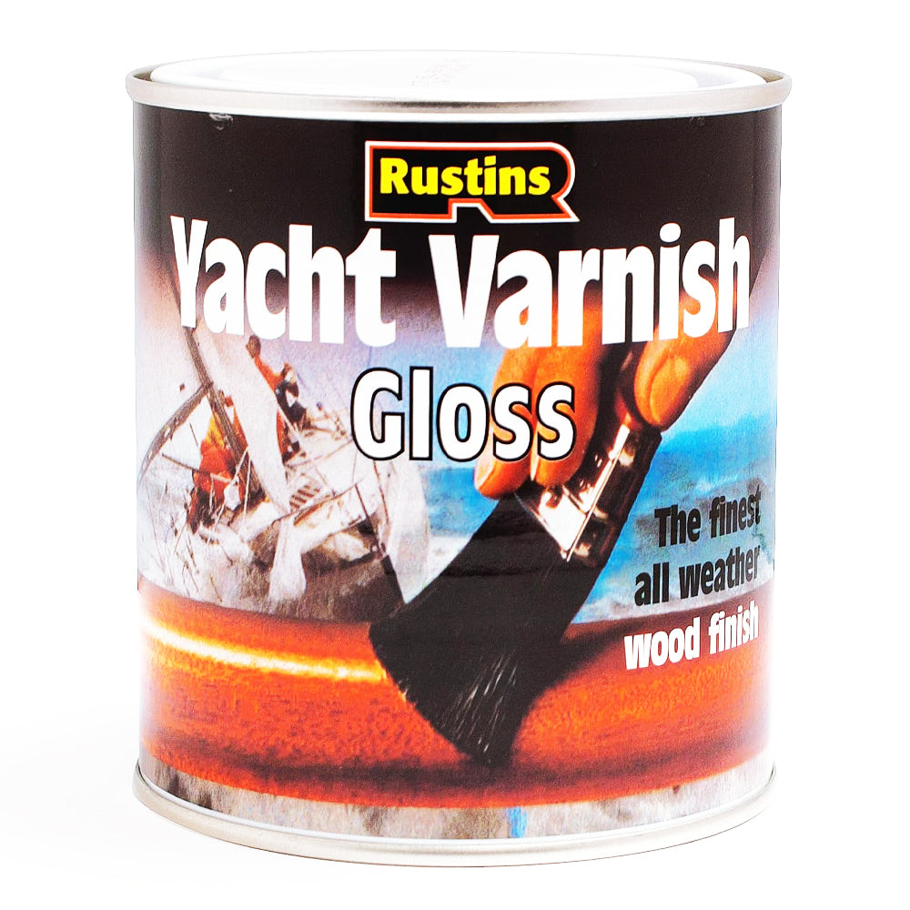 RUSTINS YACHT VARNISH GLOSS CLEAR 1L