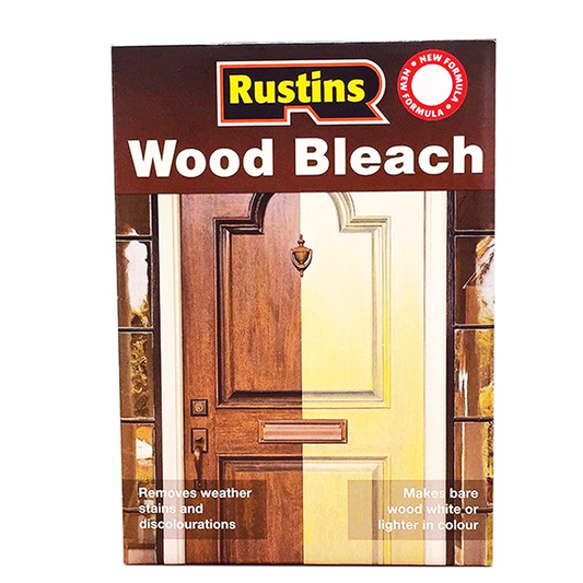 RUSTIN WOOD BLEACH SET