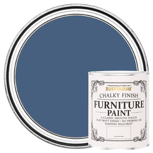 RUSTOLEUM CHALKY PAINT INK BLUE 750ML