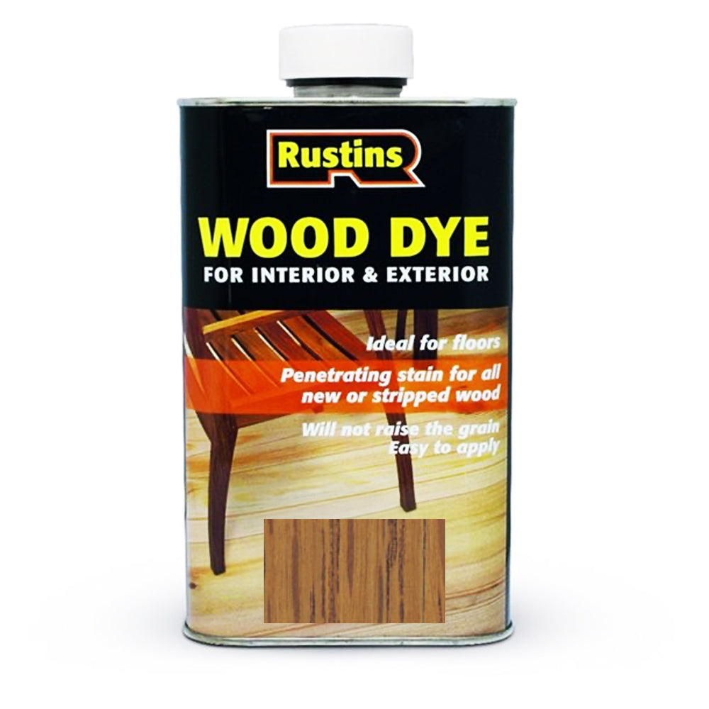 RU WOOD DYE LIGHT TEAK 1LIT.