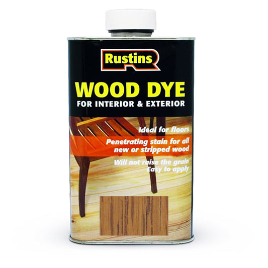 RU WOOD DYE LIGHT TEAK 1LIT.