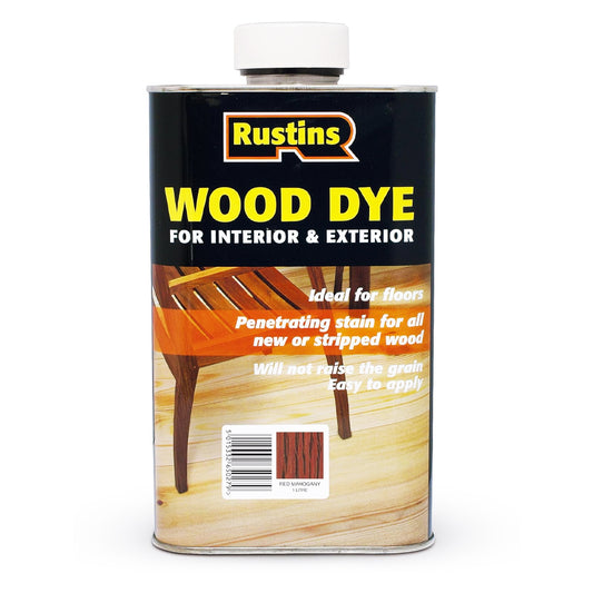 RU WOOD DYE RED MAHOGANY 1LT
