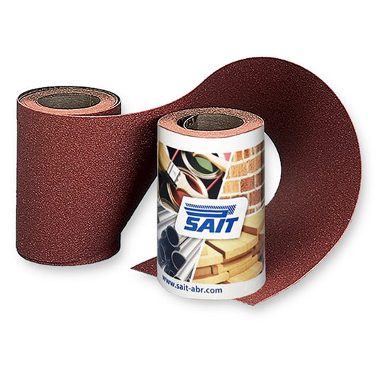 SA-GR-AW 115X1MT P150 SANDPAPER MAROON FELT BACK