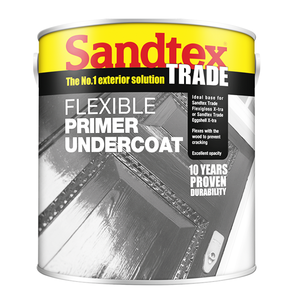 SANDTEX FLEXIBLE PRIMER & UNDERCOAT CHARCOAL GREY 1L