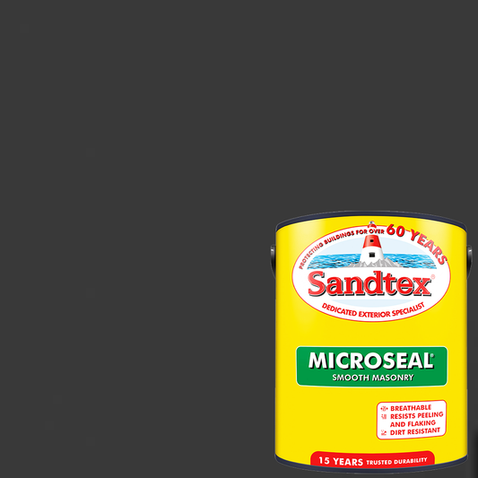 SANDTEX MICROSEAL SMOOTH MASONRY BLACK 5L