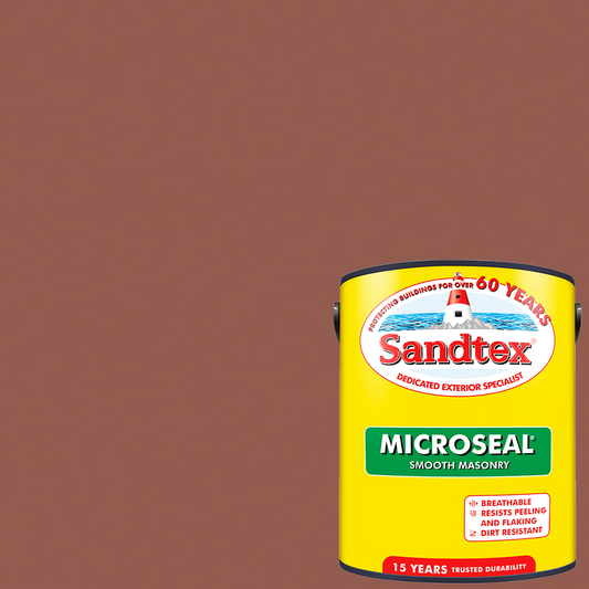 SANDTEX MICROSEAL SMOOTH MASONRY BRICK RED 1L