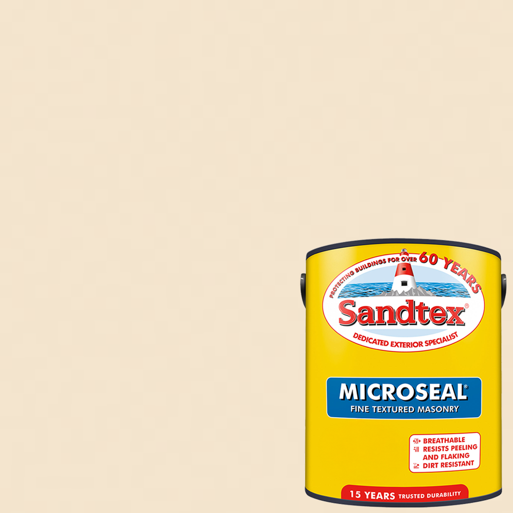 SANDTEX MICROSEAL TEXTURED MASONRYT MAGNOLIA 10L