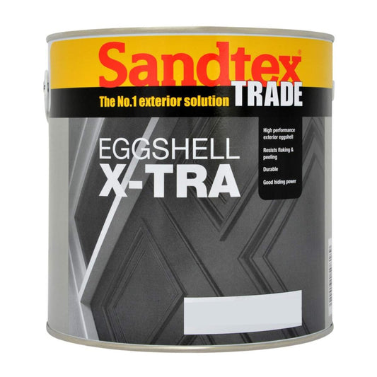 SANDTEX EGGSHELL X-TRA BLACK 2.5L