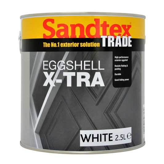 SANDTEX EGGSHELL X-TRA WHITE 2.5L
