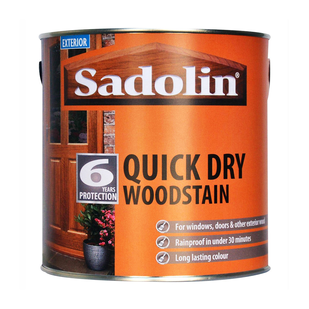 SADOLIN QD WOODSTAIN JACOBEAN WALNUT 2.5L