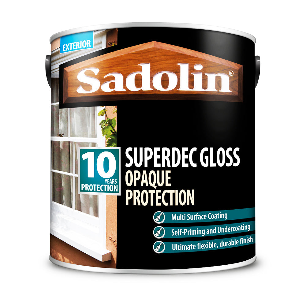 SD SUPERDEC GLOSS BLACK 5L