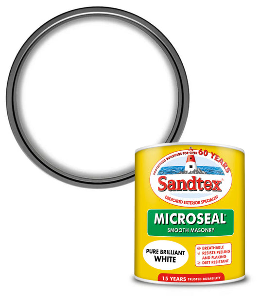 SANDTEX MICROSEAL SMOOTH MASONRY BRW 1L