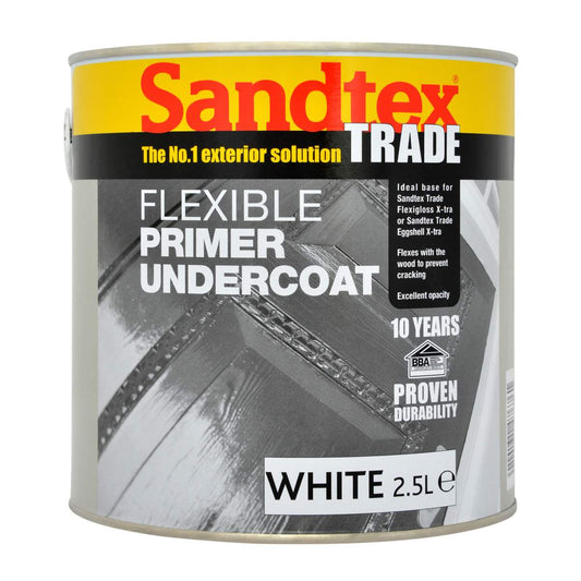 SANDTEX FLEXIBLE PRIMER U/C WHITE 2.5L