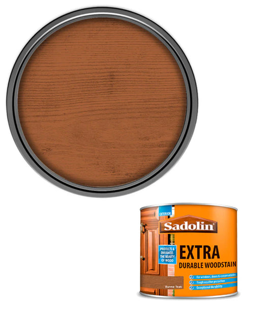 SADOLIN EXTRA DURABLE WOODSTAIN BURMA TEAK 500ML