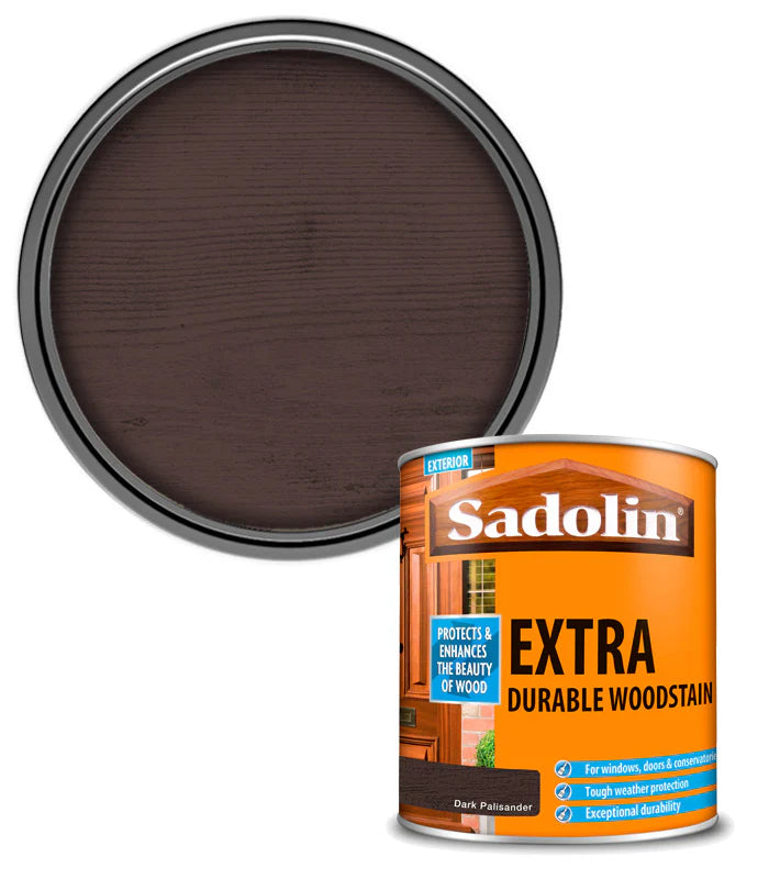 SADOLIN EXTRA DURABLE WOODSTAIN DARK PALISANDER 1L