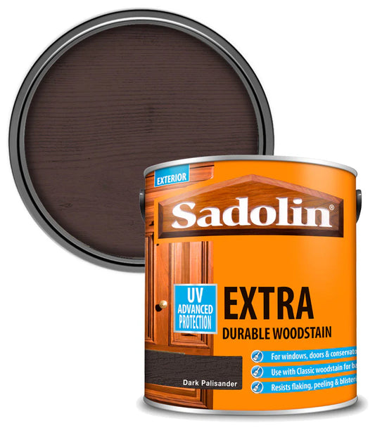 SADOLIN EXTRA DURABLE WOODSTAIN DARK PALISANDER 2.5LT