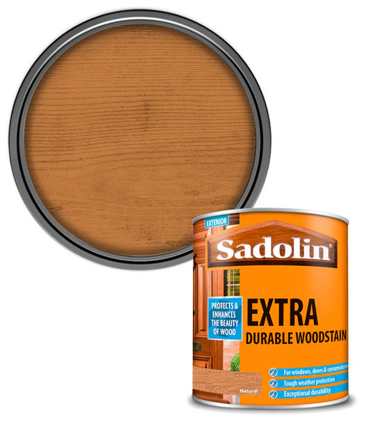 SADOLIN EXTRA DURABLE WOODSTAIN NATURAL 1L