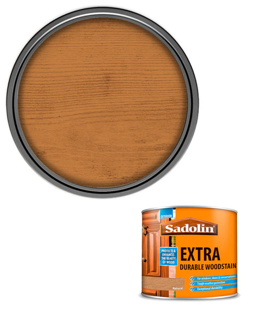 SADOLIN EXTRA DURABLE WOODSTAIN NATURAL 500ML