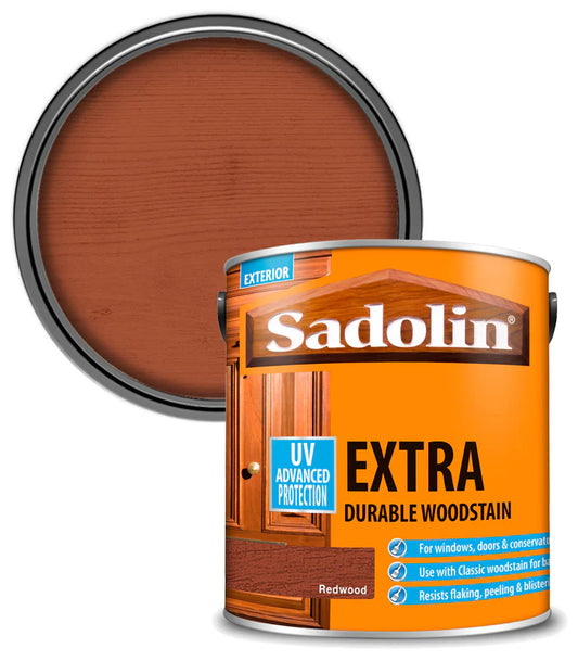 SADOLIN EXTRA DURABLE WOODSTAIN REDWOOD 2.5L