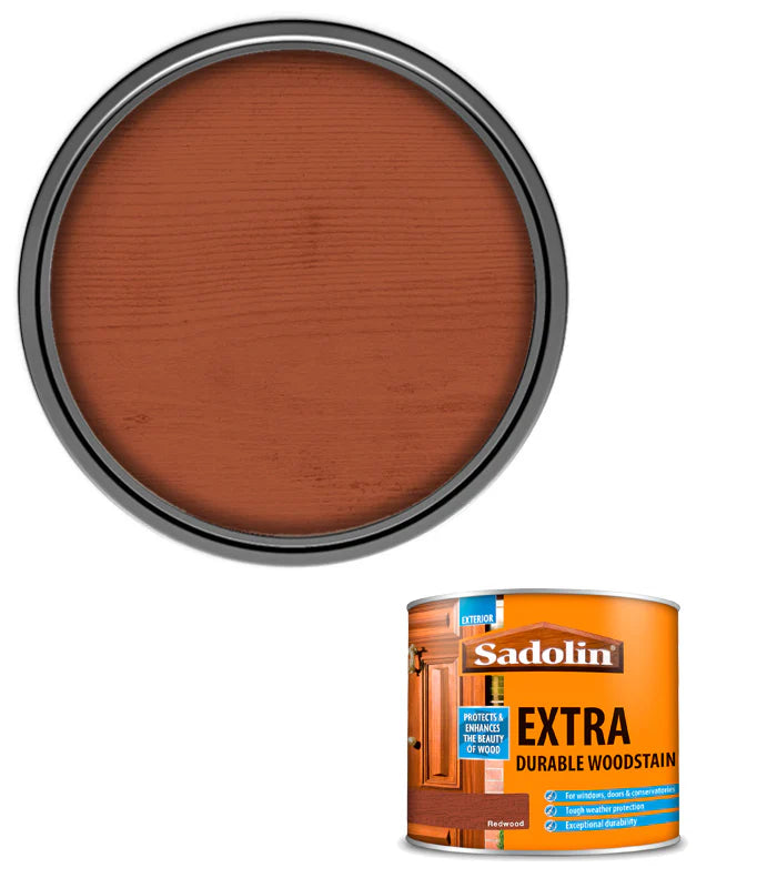 SADOLIN EXTRA DURABLE WOODSTAIN REDWOOD 500ML