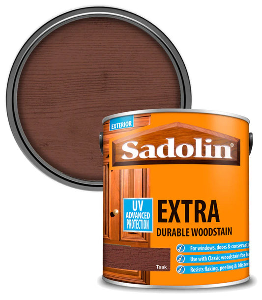 SADOLIN EXTRA DURABLE WOODSTAIN TEAK 2.5L