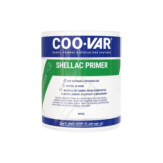 SHELLAC PRIME-ALL WHITE 1L