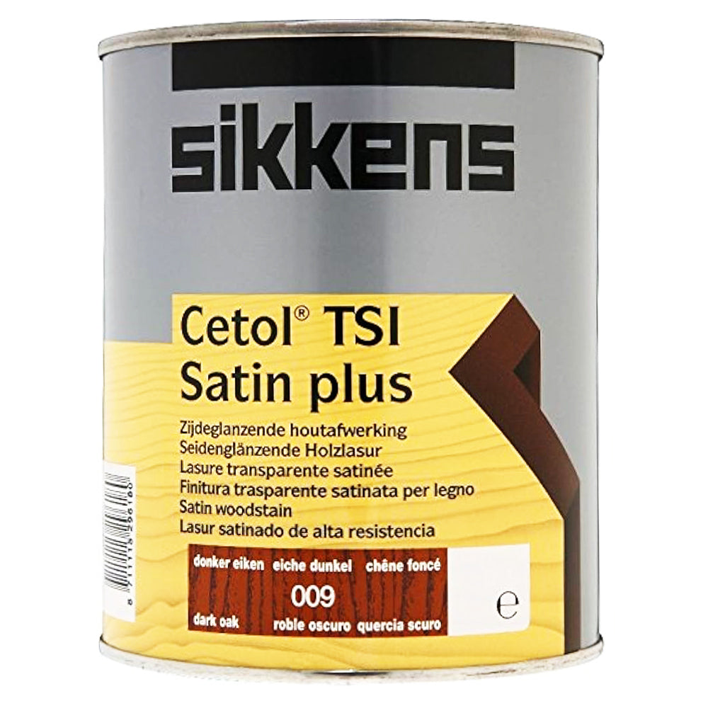 SIKKENS CETOL TSI PLUS SATIN 009 DARK OAK 2.5L