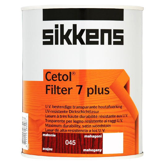 SIKKENS FILTER 7 PLUS 045 MAHOGANY 1L