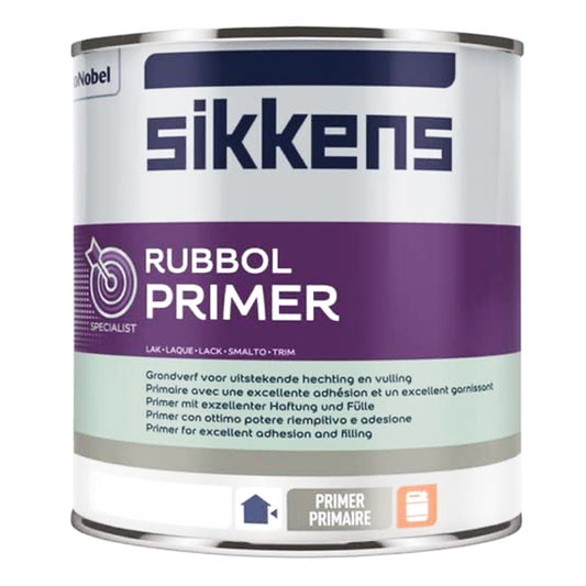 SIKKENS RUBBOL PRIMER PLUS WHITE 2.5L