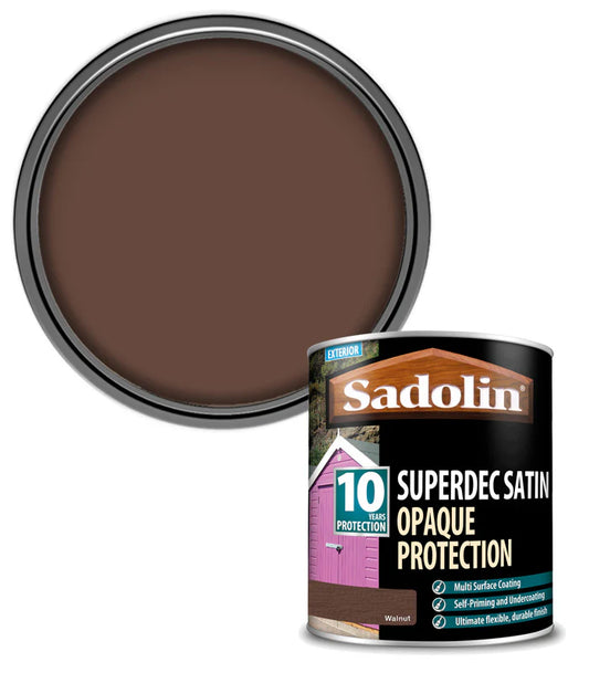 SADOLIN SUPERDEC SATIN - WALNUT 1L