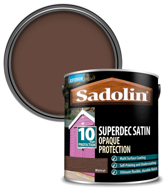 SADOLIN SUPERDEC SATIN - WALNUT 2.5L