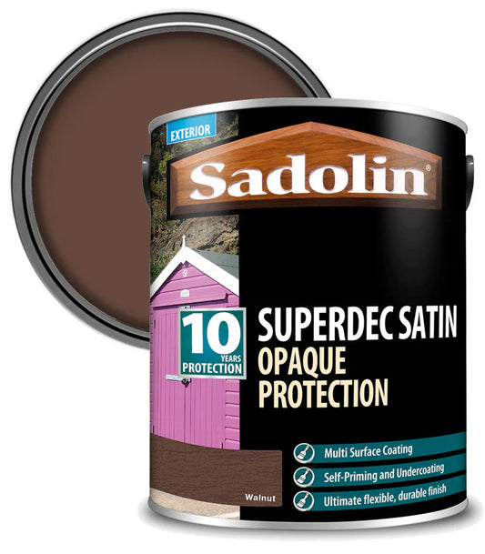 SADOLIN SUPERDEC SATIN - WALNUT 5L