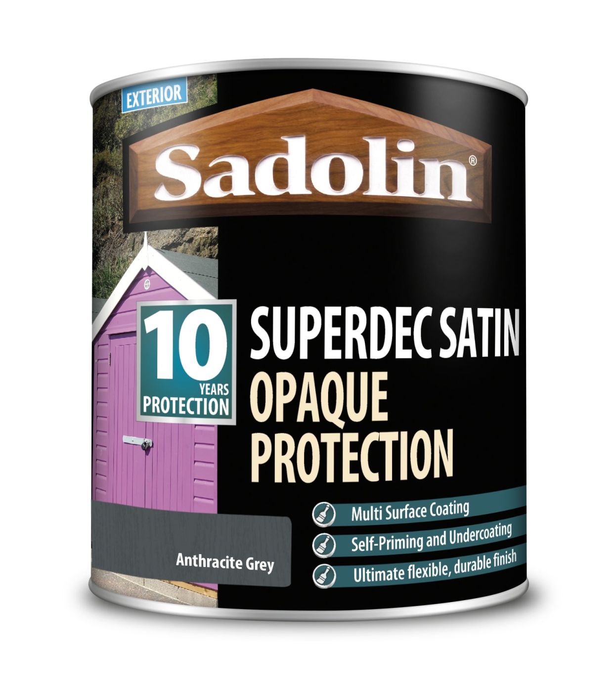 SADOLIN SUPERDEC ANTHRACITE GREY 1L