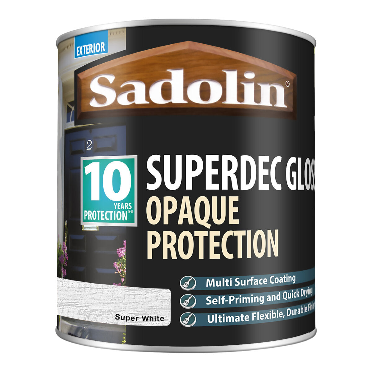 SADOLIN SUPERDEC GLOSS SUPER WHITE 1L