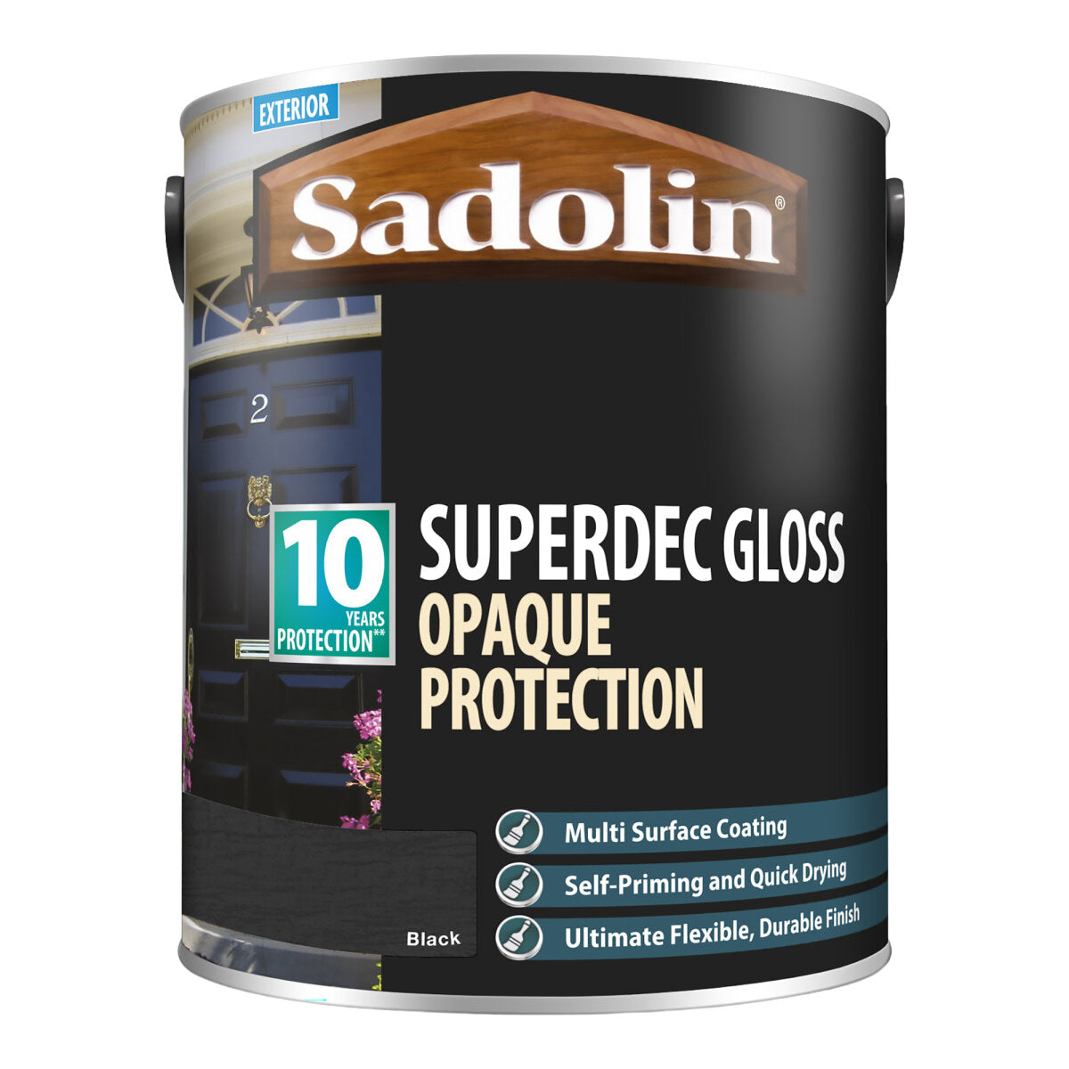 SADOLIN SUPERDEC GLOSS BLACK 5L
