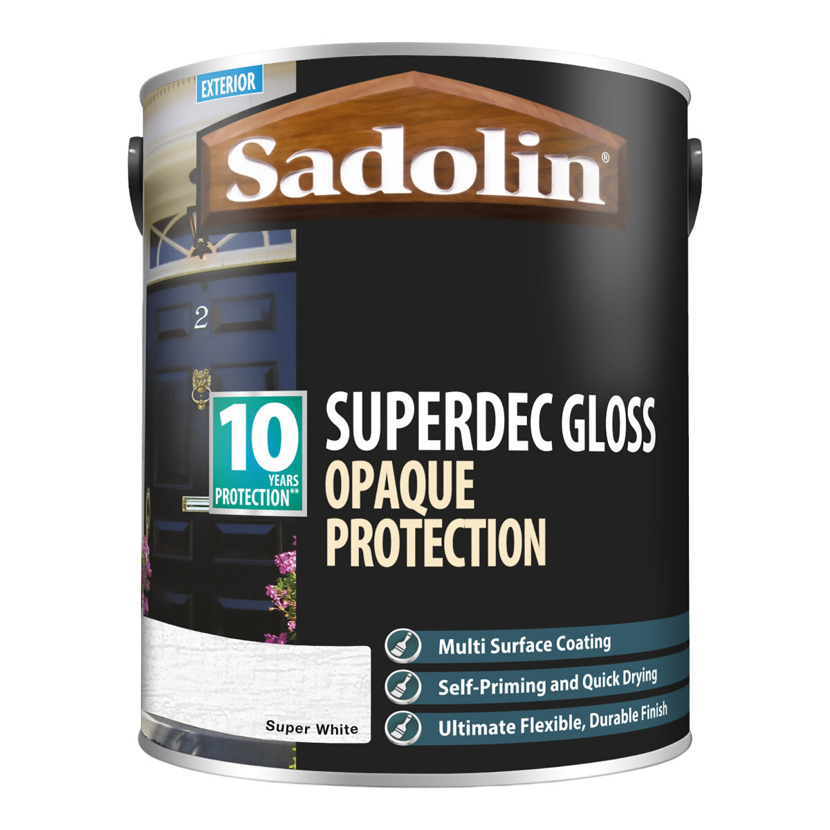 SADOLIN SUPERDEC GLOSS SUPER WHITE 5L