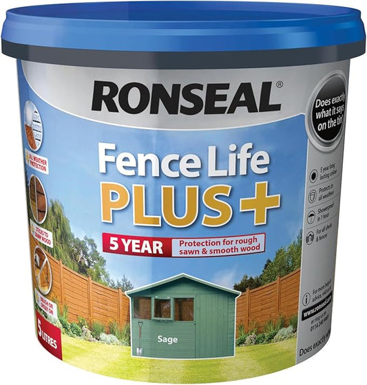 RONSEAL FENCE LIFE PLUS SAGE 5L