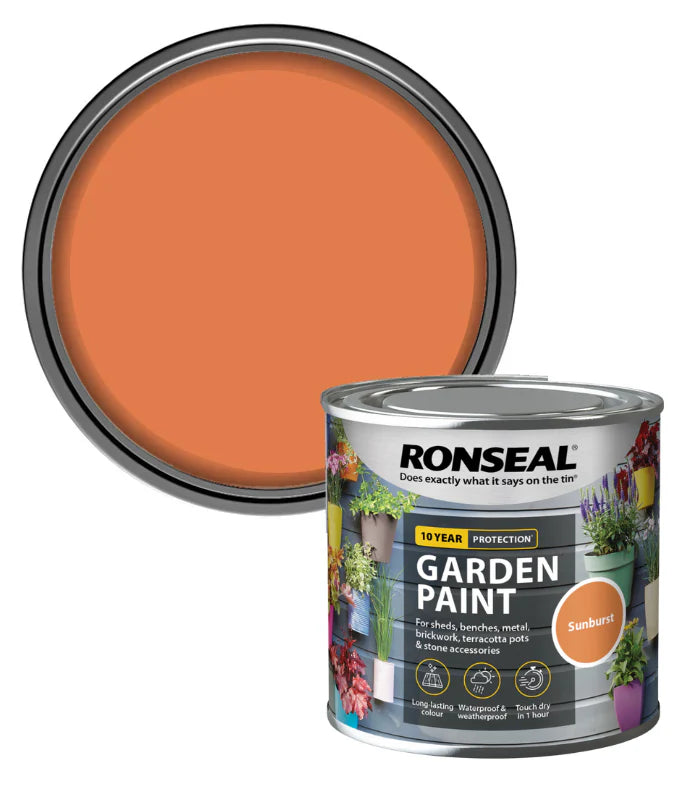 RONSEAL GARDEN PAINT - SUNBURST 250ML